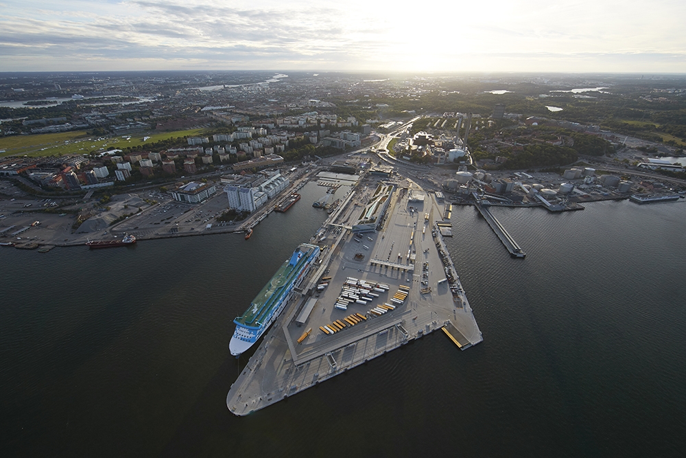 Archisearch Stockholm's New Ferry Terminal, Värtaterminalen / C.F. Møller Architects